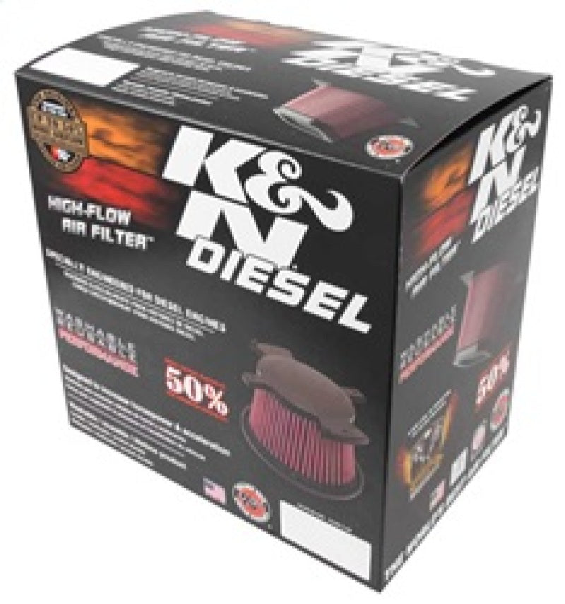 K&N 10-11 Dodge Ram 2500/3500/4500/5500 6.7L L6 Diesel Replacement Air Filter K&N Engineering Air Filters - Drop In  AXOPROS