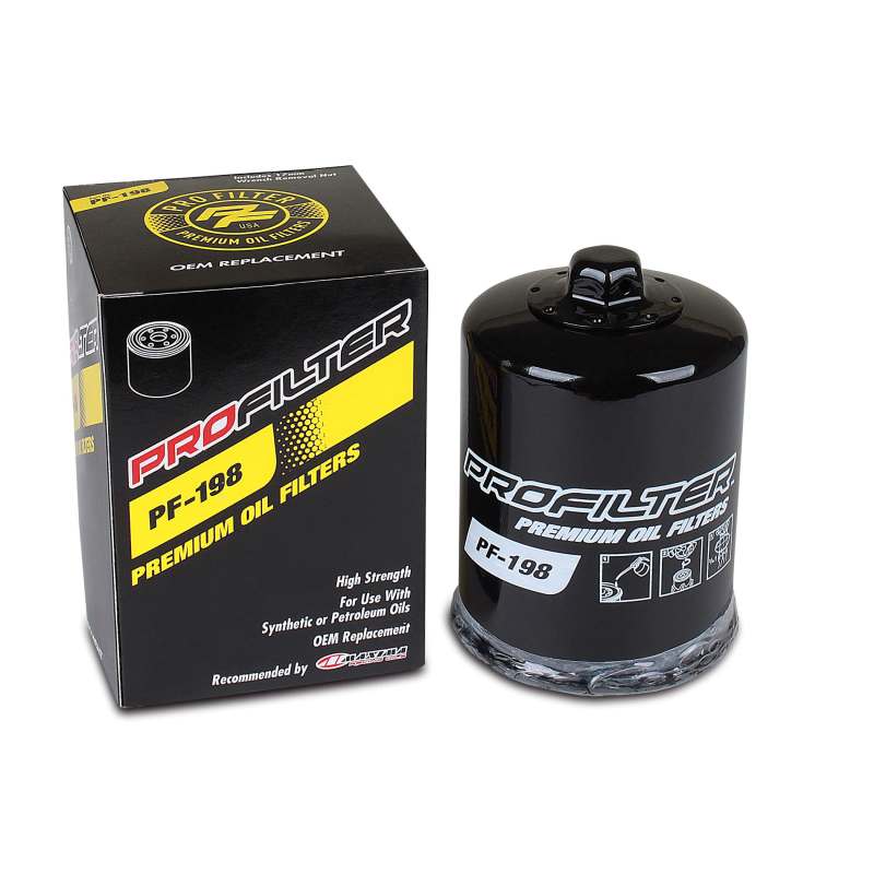 ProFilter Polaris/Victory Spin-On Black Various Performance Oil Filter ProFilter Oil Filters  AXOPROS