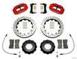 Wilwood Narrow Superlite Red 6R Front Kit 12.88in Drilled Rotor w/ Lines 05-15 Toyota Tacoma Wilwood Brake Calipers - Perf  AXOPROS