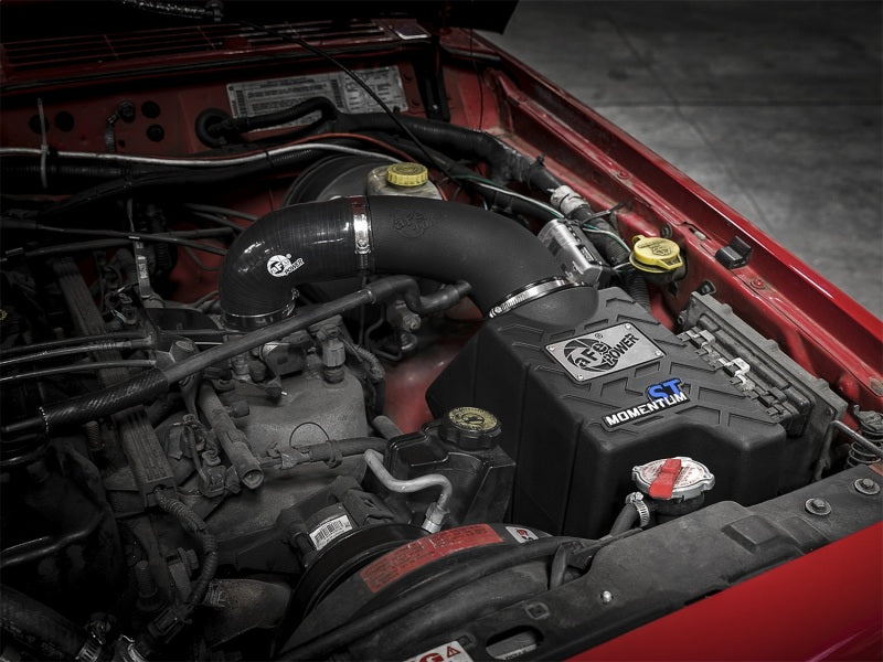 aFe Momentum ST Pro DRY S Cold Air Intake System 97-01 Jeep Cherokee (XJ) I6 4.0L aFe Cold Air Intakes  AXOPROS