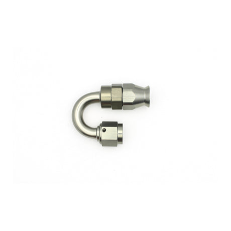 DeatschWerks 6AN Female Swivel 180-Degree Hose End PTFE (Incl. 1 Olive Insert) DeatschWerks Fittings  AXOPROS