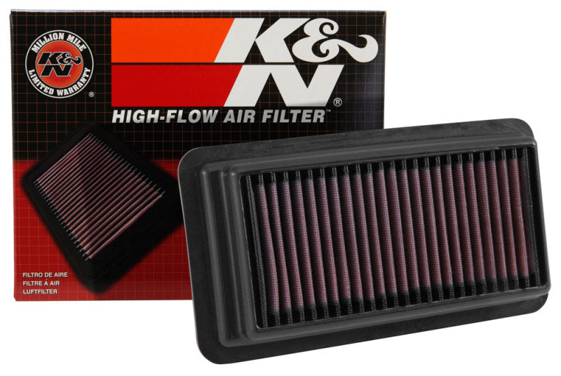 K&N 2016-2017 Honda Civic L4-1.5L F/I Replacement Drop In Air Filter K&N Engineering Air Filters - Drop In  AXOPROS
