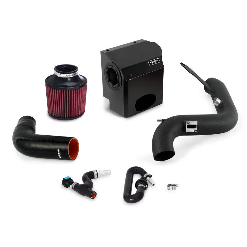 Mishimoto 2016 Ford Fiesta ST 1.6L Performance Air Intake Kit - Wrinkle Black Mishimoto Cold Air Intakes  AXOPROS