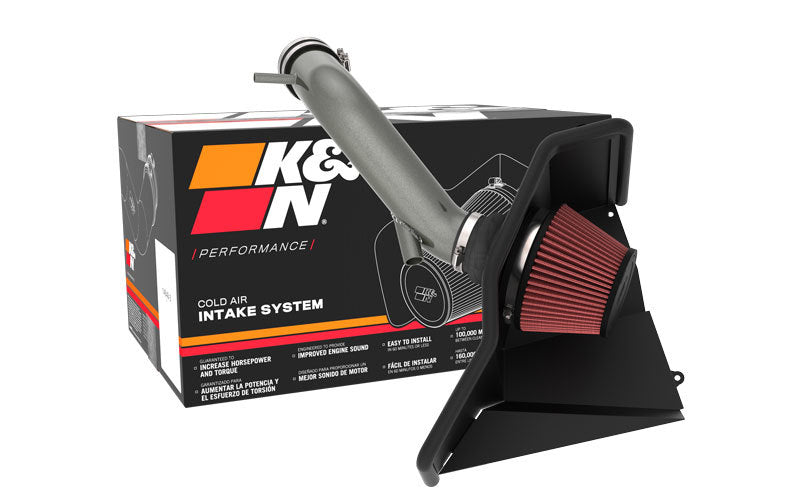 K&N 2022 Hyundai Elantra N 2.0L L4 Silver Typhoon Intake K&N Engineering Cold Air Intakes  AXOPROS