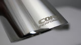 Corsa Single Universal 3.0in Inlet / 4in Outlet Polished Pro-Series Tip Kit CORSA Performance Tips  AXOPROS