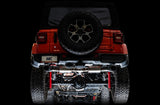 AWE Tuning 2018+ Jeep Wrangler JL/JLU Tread Edition Axle-Back Dual Exhaust - Diamond Black Tips AWE Tuning Catback  AXOPROS