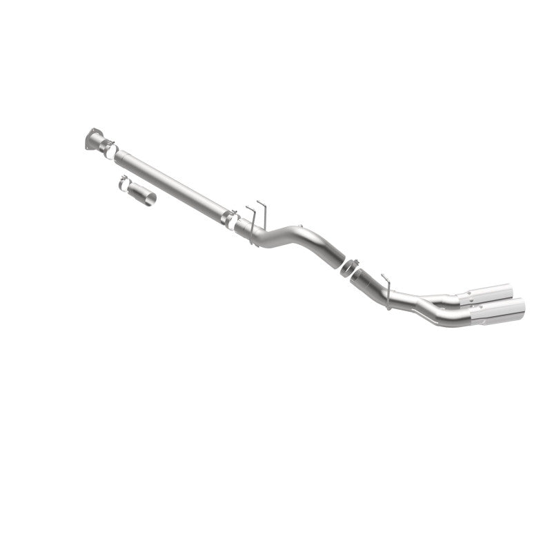 MagnaFlow 08-17 Ford F-250/F-350/F-450 4.6L/6.7 DPF-Back SS 4in Dual Single Passenger Side Rear Exit Magnaflow DPF Back  AXOPROS