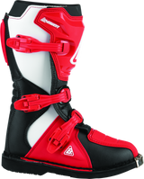 Answer AR1 Boot Black/Red Youth - 1 Answer Motorcycle Boots  AXOPROS