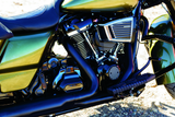 Kuryakyn Passenger Board Block Off Plate Black Kuryakyn Footpegs  AXOPROS