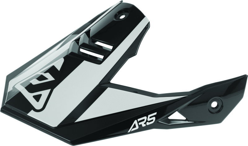 Answer AR5 Crypto Visor - Black/White Answer Helmets and Accessories  AXOPROS