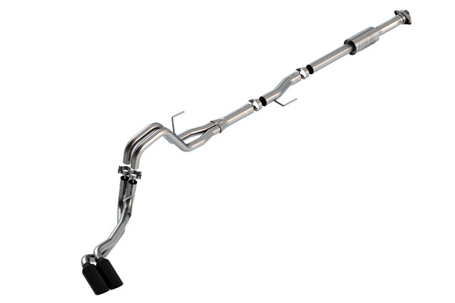 Borla F-150 2021 2.7L/3.5L 4dr CC SB EC STB Lari/King R/Plinum/LTD 3/2.25 DSE CB AK BLK CHR Tips Borla Catback  AXOPROS