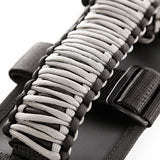 Rugged Ridge Paracord Grab Handles Gray/Black Pair Rugged Ridge Dash & Interior Trim  AXOPROS