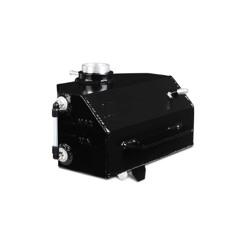 Mishimoto 2015 Ford Mustang EcoBoost / 3.7L / 5.0L  Aluminum Coolant Expansion Tank - Black Mishimoto Coolant Reservoirs  AXOPROS