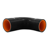 Mishimoto Silicone Reducer Coupler 90 Degree 2.75in to 3in - Black Mishimoto Silicone Couplers & Hoses  AXOPROS