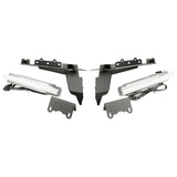 Rugged Ridge Chop Brackets Front Fender 18-21 Jeep Wrangler JL/JT Rubicon w/ DRLs Rugged Ridge Fender Flares  AXOPROS