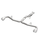 MagnaFlow Cat-Back 2015 Alfa Romeo 4C 1.7L SS 2.5in Dual Split Rear 4.in Tips Magnaflow Catback  AXOPROS