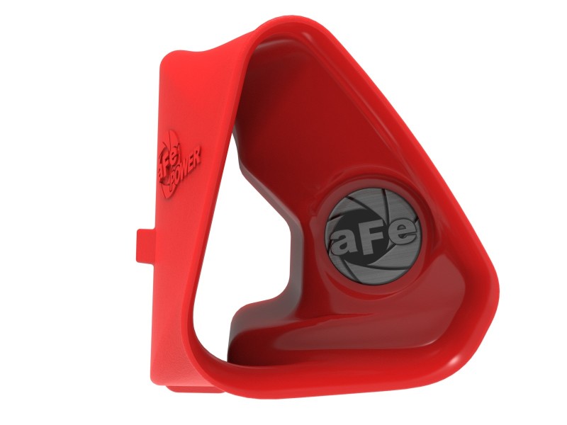 aFe Power 15-20 Ford Mustang 2.3l L4/3.7l V6/5.0l V8 Dynamic Air Scoop - Red aFe Air Intake Components  AXOPROS