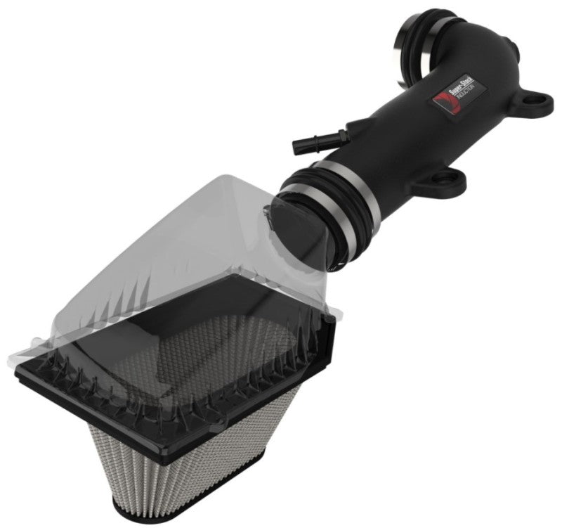 aFe Super Stock Induction System Pro Dry S Media Jeep 18-21 Wrangler JL / 20-21 Gladiator JT V6-3.6L aFe Cold Air Intakes  AXOPROS