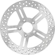 Performance Machine Disc 11.5 x .20 1 Pc Eco 5 Spoke Stainless Steel Performance Machine Brake Rotors - Drilled  AXOPROS