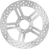 Performance Machine Disc 11.5 x .20 1 Pc Eco 5 Spoke Stainless Steel Performance Machine Brake Rotors - Drilled  AXOPROS
