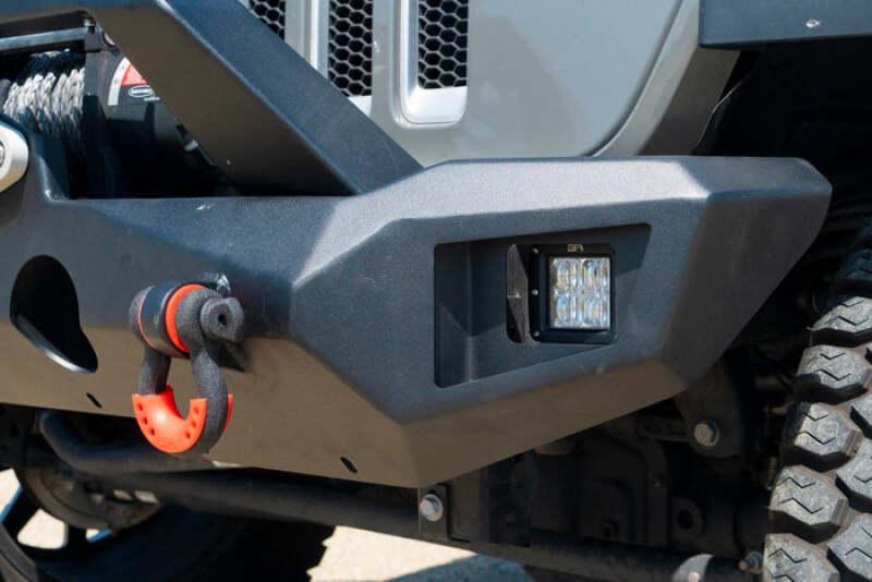 Body Armor 4x4 07-22 Jeep Wrangler JK/JL & Gladiator JT Orion Mid-Width Front Bumper Body Armor 4x4 Bumpers - Steel  AXOPROS