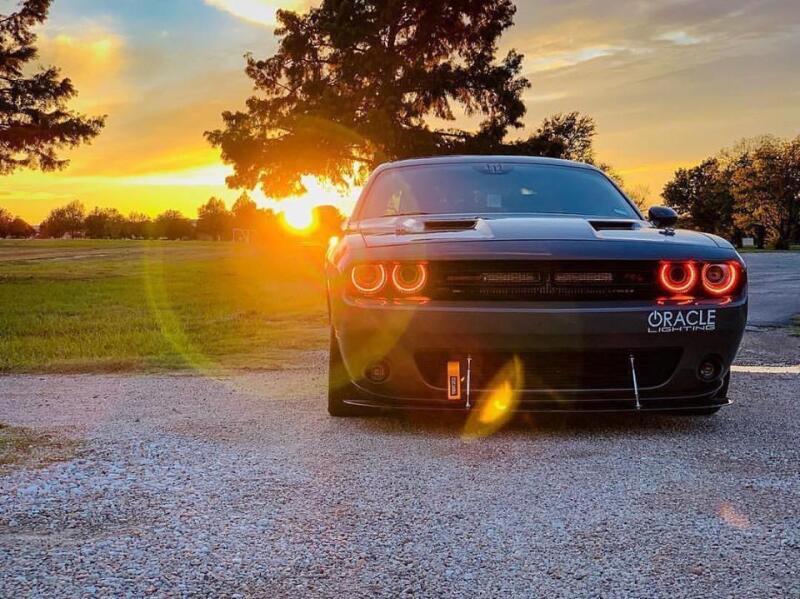 Oracle 15-21 Dodge Challenger RGB+W Headlight DRL Upgrade Kit - ColorSHIFT - BC1 SEE WARRANTY ORACLE Lighting Headlights  AXOPROS