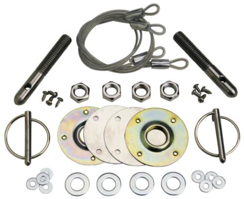 Ford Racing Hood Latch & Pin Kit Ford Racing Hood Pins  AXOPROS