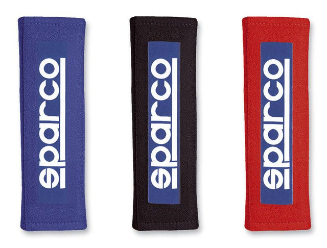 Sparco Belt Pad 3In Blue Racing SPARCO Seat Belts & Harnesses  AXOPROS