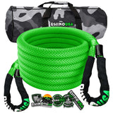Rhino USA Kinetic Energy Recovery Rope (7/8In X 20Ft) Green Rhino USA Cargo Tie-Downs  AXOPROS