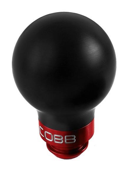 Cobb Subaru 6-Speed COBB Shift Knob - Black w/Race Red Collar (Non-Weighted) COBB Shift Knobs  AXOPROS