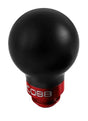 Cobb Subaru 6-Speed COBB Shift Knob - Black w/Race Red Collar (Non-Weighted) COBB Shift Knobs  AXOPROS