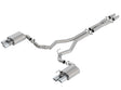 Borla 2018 Ford Mustang GT 5.0L AT/MT 3in ATAK Catback Exhaust w/ Valves Borla Catback  AXOPROS