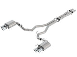 Borla 2018 Ford Mustang GT 5.0L AT/MT 3in ATAK Catback Exhaust w/ Valves Borla Catback  AXOPROS