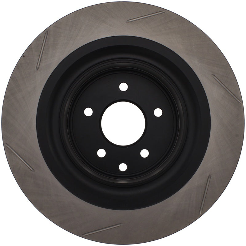 StopTech Power Slot Nissan 370z / Infiniti G37 SportStop Slotted Rear Left Rotor Stoptech Brake Rotors - Slotted  AXOPROS