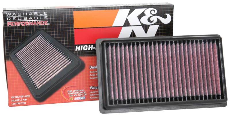 K&N 2018-2019 Hyundai Accent L4-1.6L F/I Replacement Air Filter K&N Engineering Air Filters - Drop In  AXOPROS
