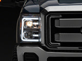 Raxiom Raxiom 11-16 Ford F-250 Super Duty LED Projector Headlights - Chrome Housing (Clear Lens) Headlights aftermarket performance part
