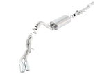 Borla 15-16 Cadillac Escalade ESV 6.2L Auto Trans Dual Round Rolled Truck Side Exit Catback Exhaust Borla Catback  AXOPROS