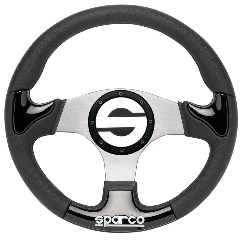 Sparco Steering Wheel P 222 Black SPARCO Steering Wheels  AXOPROS