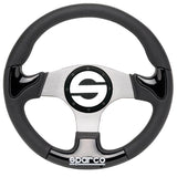 Sparco Steering Wheel P 222 Black SPARCO Steering Wheels  AXOPROS