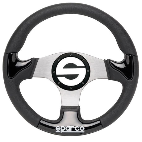Sparco Steering Wheel P 222 Black SPARCO Steering Wheels  AXOPROS