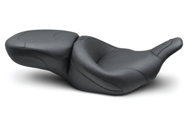 Mustang Motorcycle Mustang 97-07 Harley Electra Glide, Road Glide Wide Touring 1PC Seat - Black One-Piece Motorcycle Seats aftermarket performance part