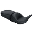 Mustang 08-21 Harley Electra Glide, Rd Glide, Rd King, Str Glide Lowdown Touring 1PC Seat - Black Mustang Motorcycle One-Piece Motorcycle Seats  AXOPROS