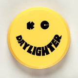 KC HiLiTES 6in. Round Hard Cover for Daylighter/SlimLite/Pro-Sport (Single) - Yellow w/Black Smile KC HiLiTES Light Covers and Guards  AXOPROS