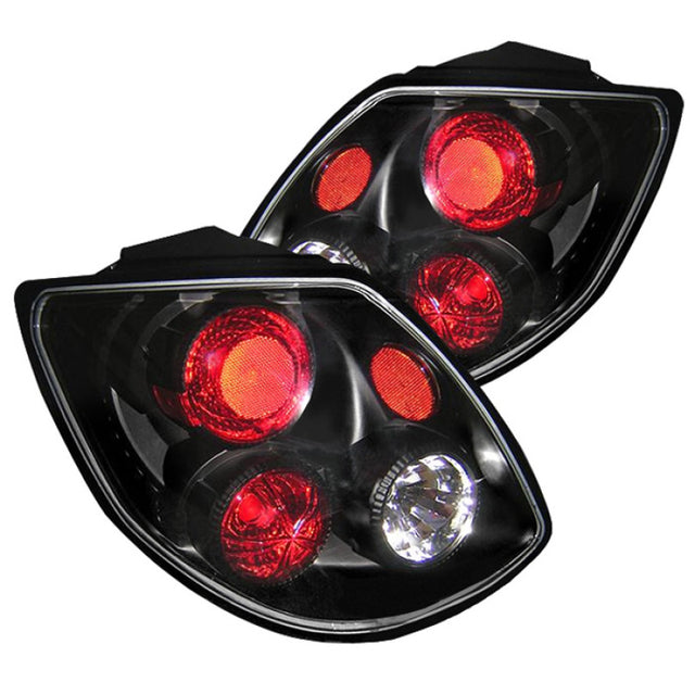 Spyder Toyota Matrix 03-05 Euro Style Tail Lights Black ALT-YD-TMA03-BK SPYDER Tail Lights  AXOPROS