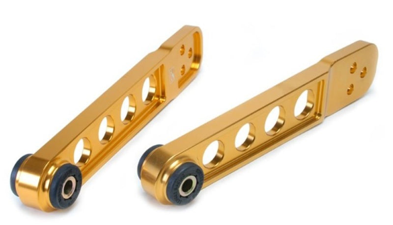 Skunk2 01-05 Honda Civic Gold Anodized Rear Lower Control Arm (Includes Socket Tool) Skunk2 Racing Control Arms  AXOPROS