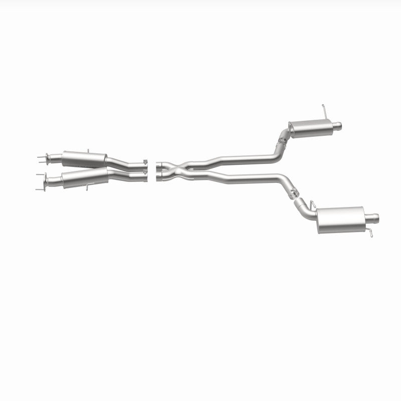 MagnaFlow 12 Jeep Grand Cherokee V8 6.4L Dual Split Rear Exit Stainless Cat Back Performance Exhaust Magnaflow Catback  AXOPROS