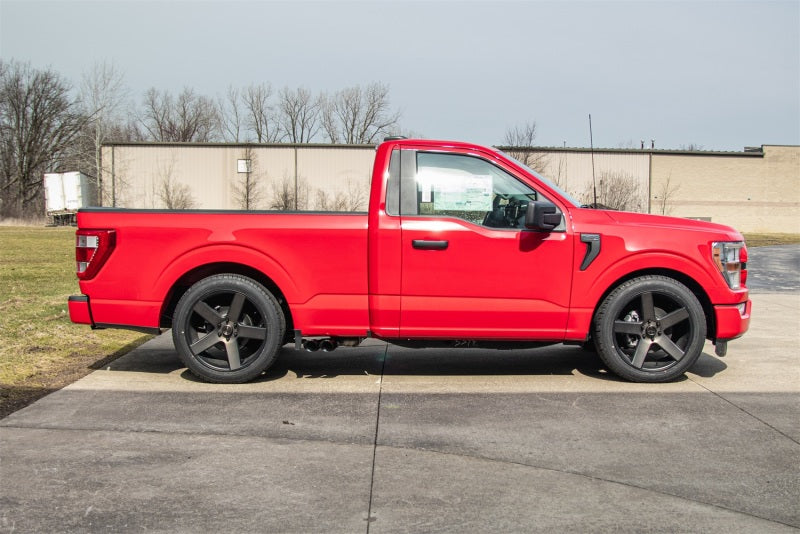Corsa 2021-2024 Ford F-150 Regular Cab/6.5in Bed 5.0L V8 Xtreme Cat-Back Front of Tire Exit-Black PV CORSA Performance Catback  AXOPROS