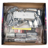 McGard 5 Lug Hex Install Kit w/Locks (Cone Seat Nut) M14X1.5 / 22mm Hex / 1.635in. Length - Chrome McGard Lug Nuts  AXOPROS