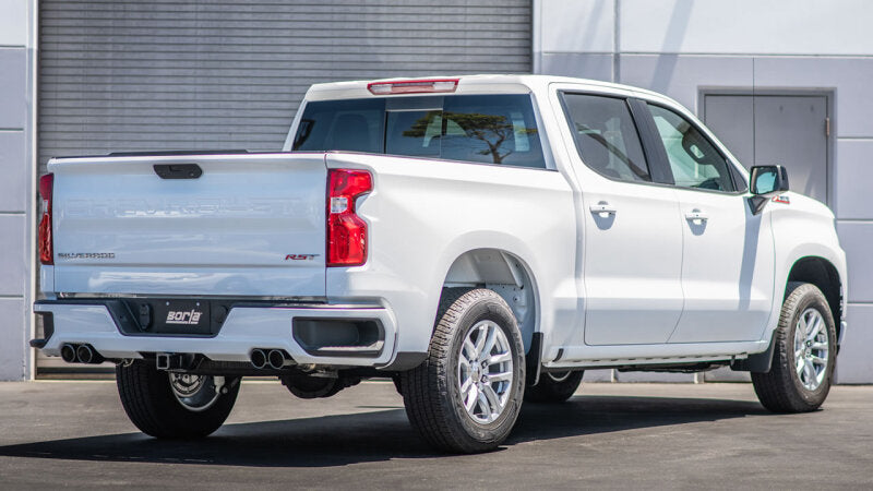 Borla 2024 Chevy Silverado 1500 6.2L V8 ATAK Catback Exhaust w/ Simulator - Black Chrome Borla Catback  AXOPROS