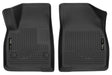 Husky Liners 17-23 Cadillac XT5/17-23 GMC Acadia 2nd Row Bench X-Act Contour Black Front Floor Liner Husky Liners Floor Mats - Rubber  AXOPROS